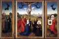 Kreuzigung Triptychon Religiosen Rogier van der Weyden Religiosen Christentum